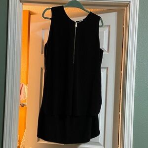 Black Label Black Sleeveless Tank Top